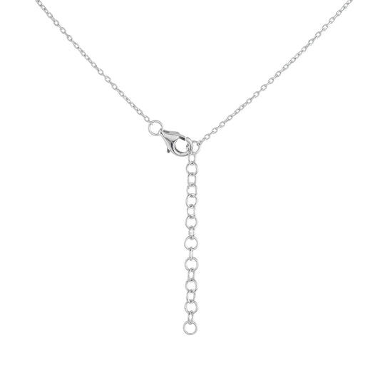 Collar de Plata con Rubí de Tailandia