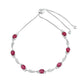 Pulsera de Plata con Rubí de Tailandia