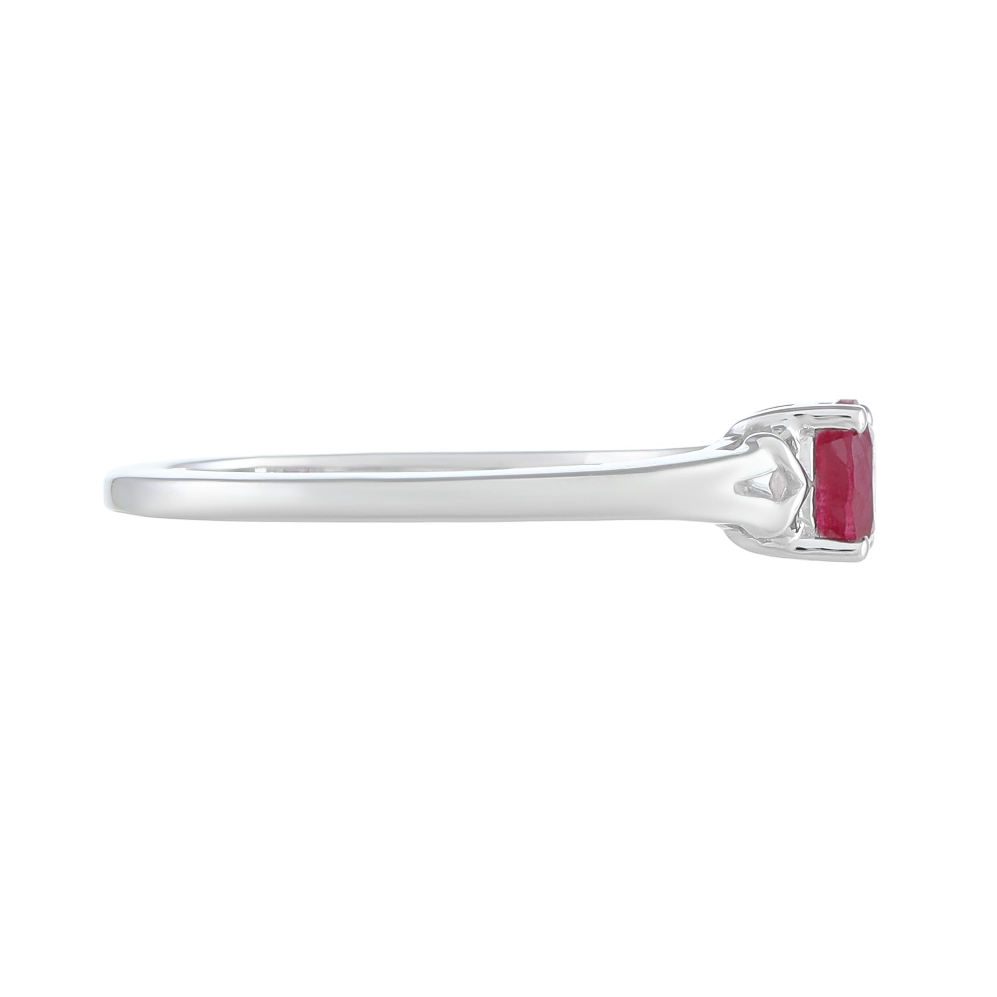 Anillo de Plata con Rubí de Tailandia 2 