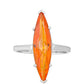 Anillo de Plata con Cuarzo Padparadscha