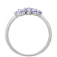 Anillo de Plata con Tanzanita AAA