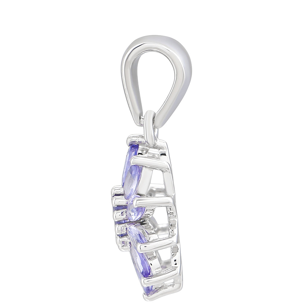 Colgante de Plata con Tanzanita AAA 2 