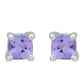 Conjunto de Plata con Tanzanita AAA ( Pendientes )