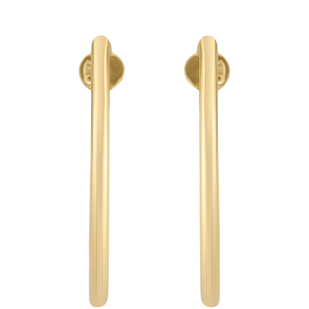 Pendientes de Plata Bañada en Oro 2 