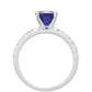 Anillo de Plata con Zafiro de Tailandia