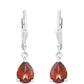 Pendientes de Plata con Granate