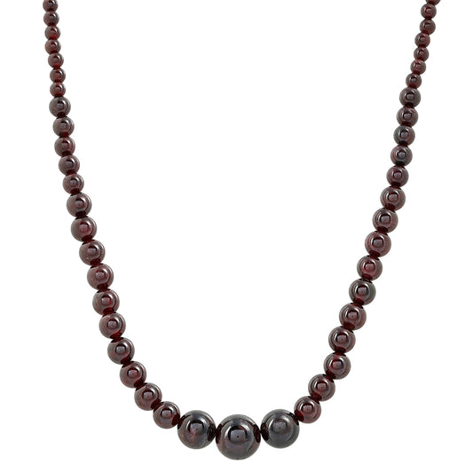 Collar de Plata con Granate