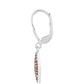 Pendientes de Plata con Granate