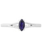 Anillo de Plata con Zafiro de Tailandia