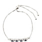 Pulsera de Plata con Zafiro de Tailandia y Topacio Blanco