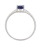 Anillo de Plata con Zafiro de Tailandia