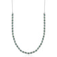 Collar de Plata con Esmeralda de Brasil