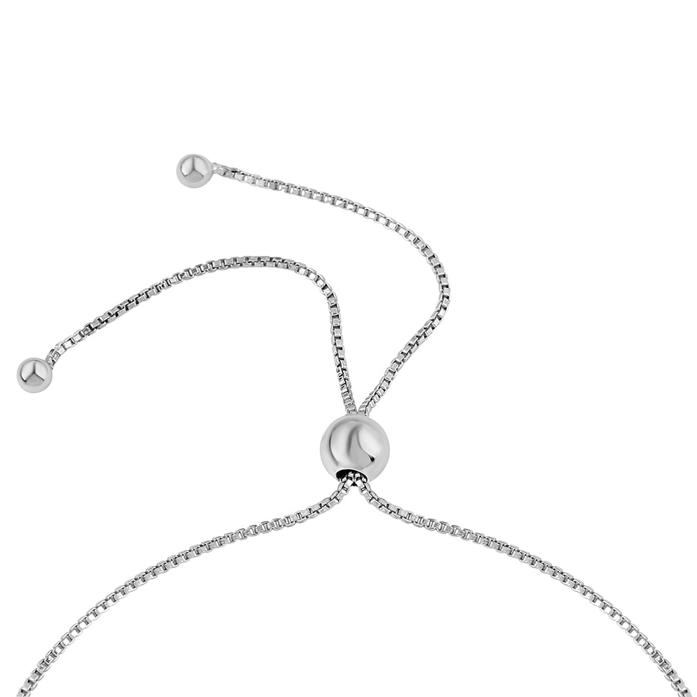 Pulsera de Plata con Rubelita de Cruzeiro y Topacio Blanco 2 