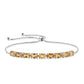 Pulsera de Plata con Citrino