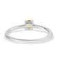 Anillo de Plata con Citrino