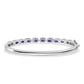 Pulsera de Plata con Zafiro Azul Australiano