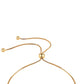 Pulsera de Plata Bañada en Oro con Diamante Verde