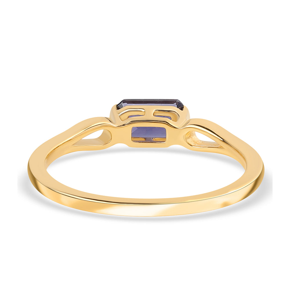 Anillo de Plata Bañada en Oro con Lolita 2 