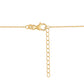 Collar de Plata Bañada en Oro con Amatista Rosa de Francia y Citrino