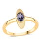 Anillo de Plata Bañada en Oro con Lolita