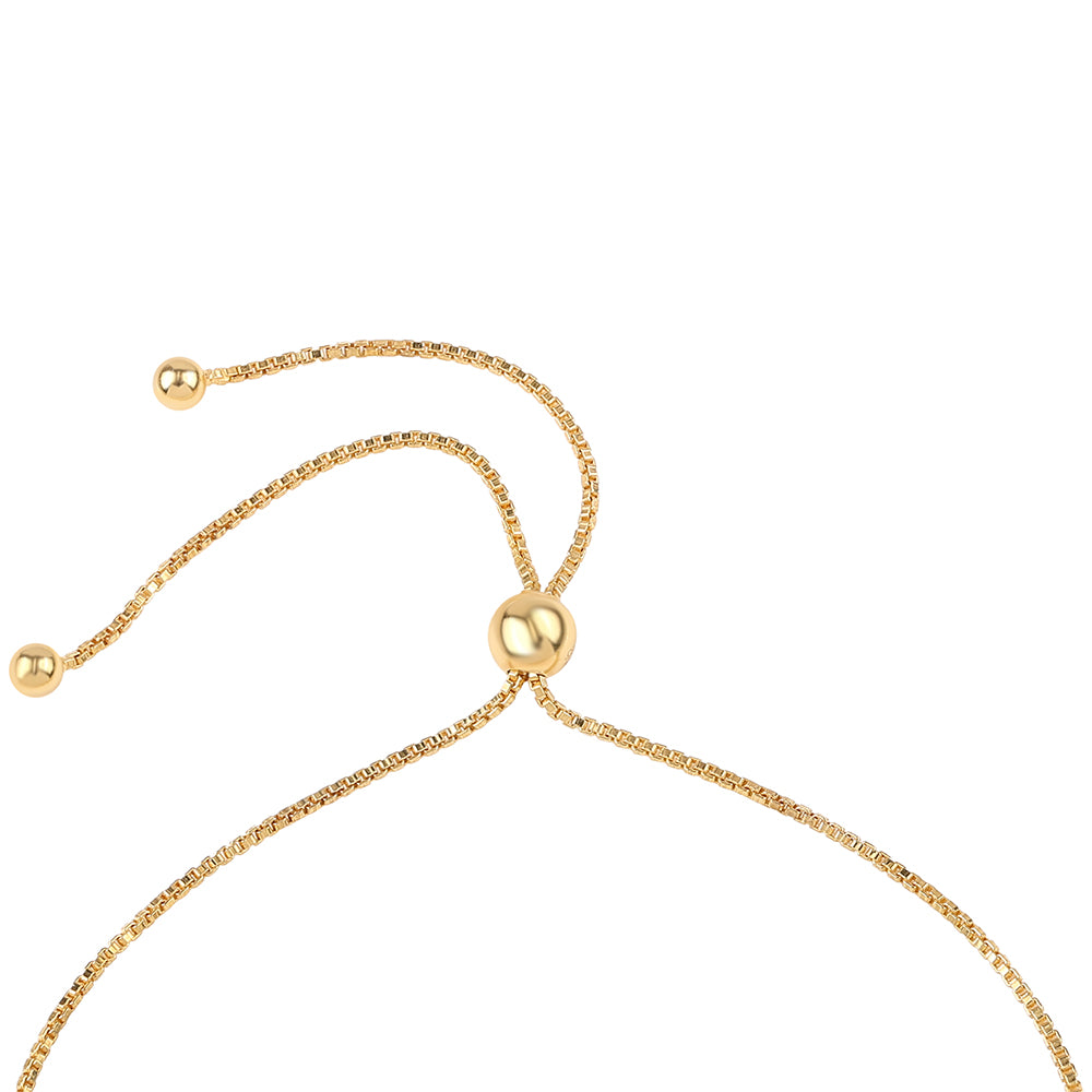 Pulsera de Plata Bañada en Oro con Granate rojo y Peridoto