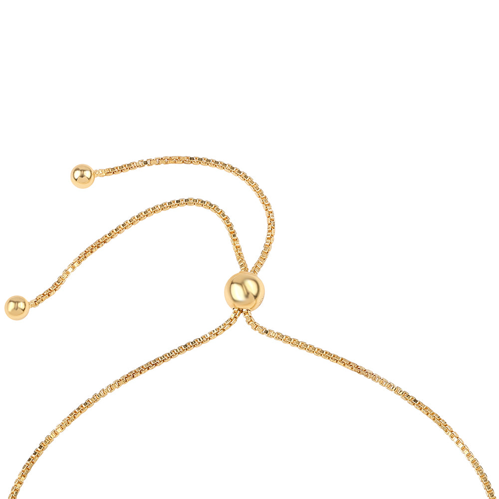 Pulsera de Plata Bañada en Oro con Amatista Rosa de Francia y Citrino 3 