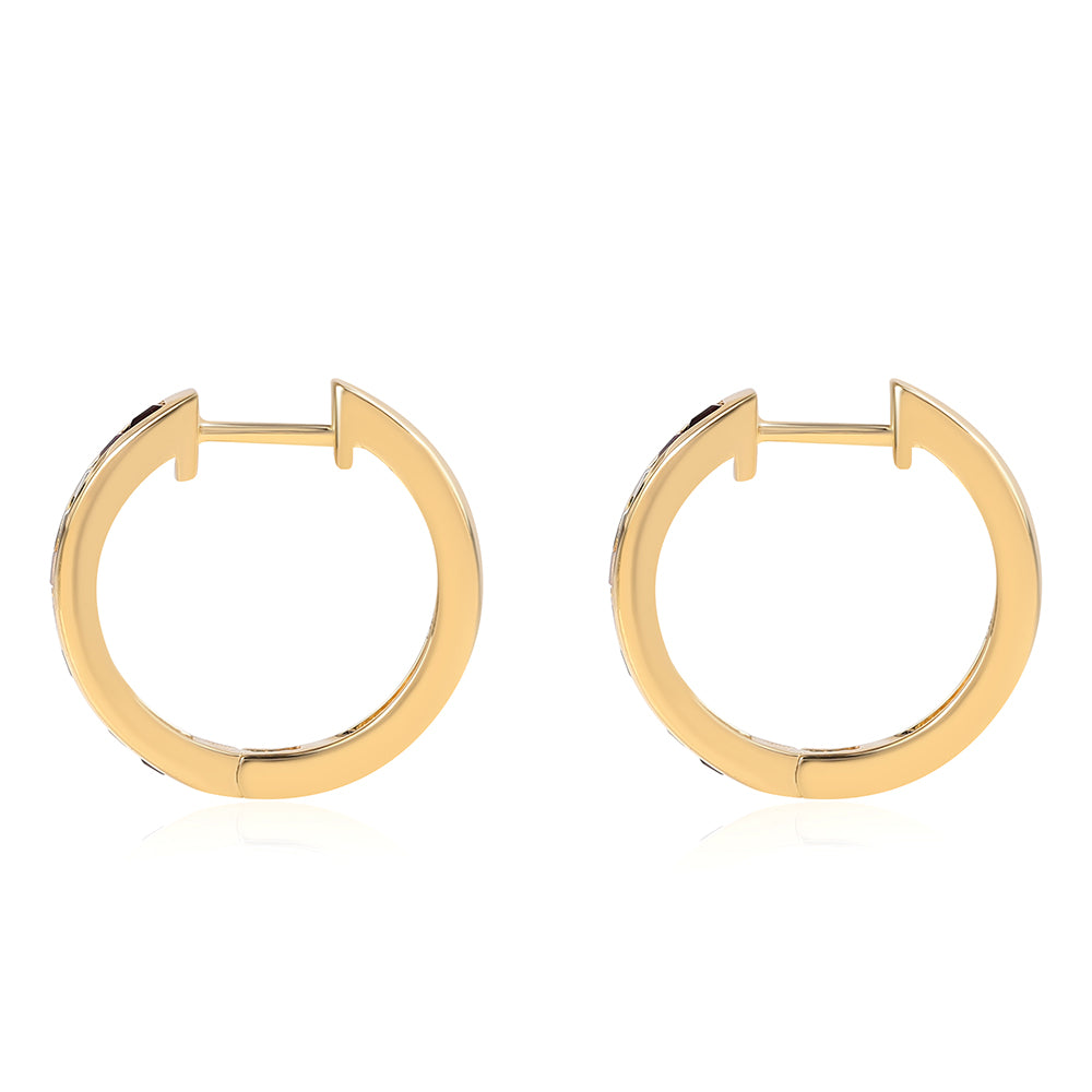 Pendientes de Plata Bañada en Oro con Amatista de Africa y Peridoto 2 