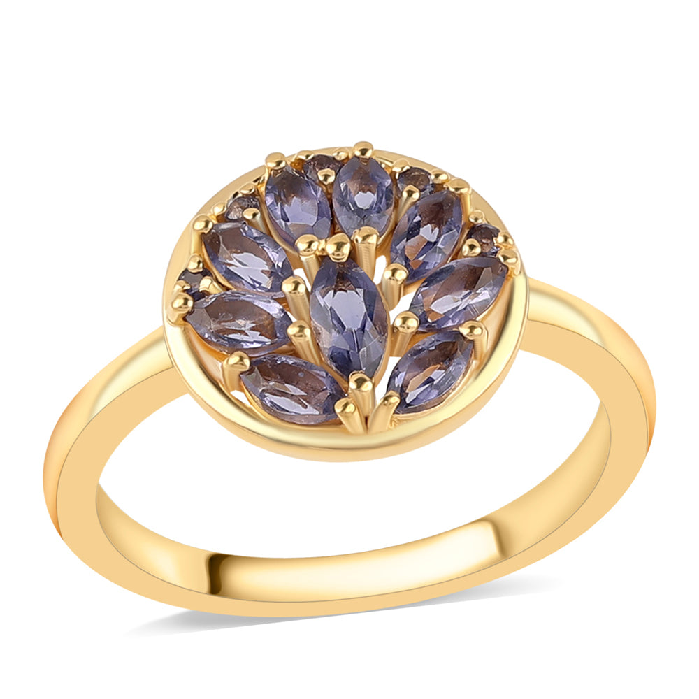 Anillo de Plata Bañada en Oro con Lolita 1 