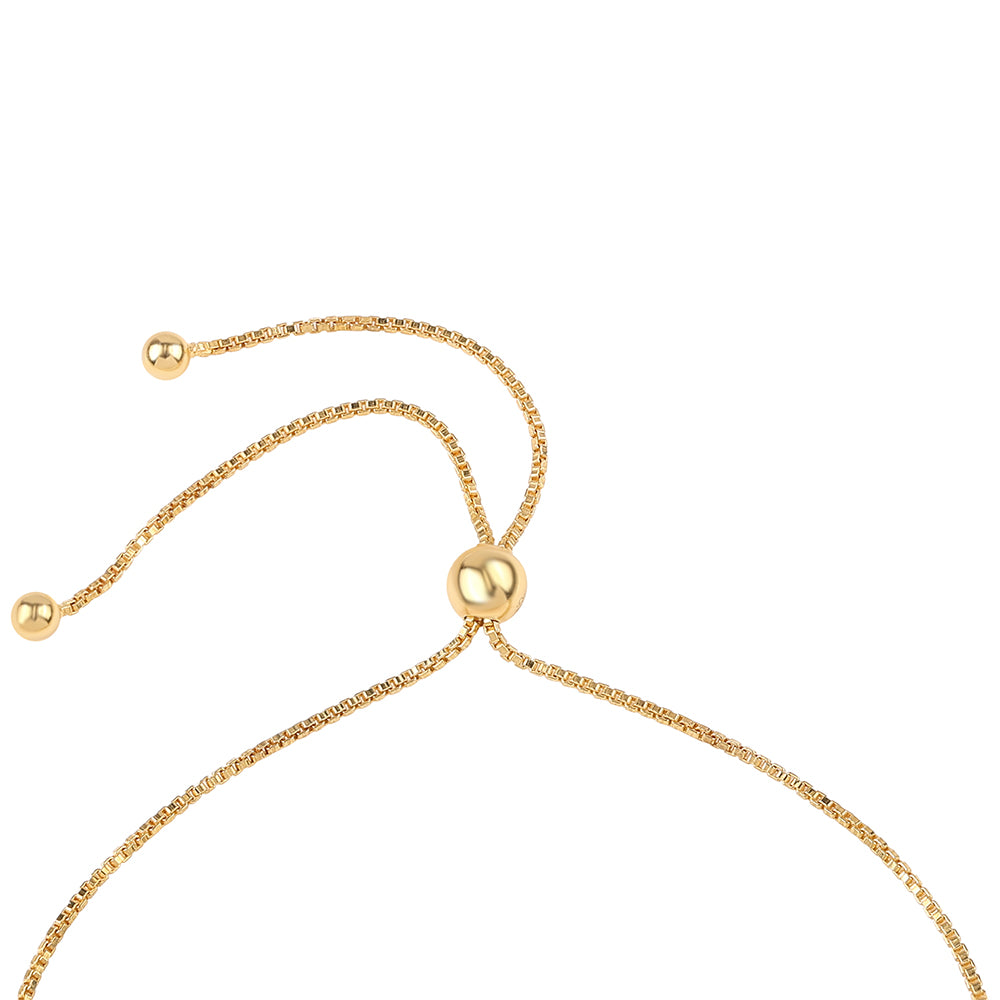 Pulsera de Plata Bañada en Oro con Lolita 3 