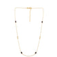 Collar de Plata Bañada en Oro con Lolita