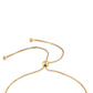 Pulsera de Plata Bañada en Oro con Diamante Rojo y Diamante blanco