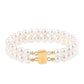 Pulsera de Plata Bañada en Oro con Perla blanca de agua dulce