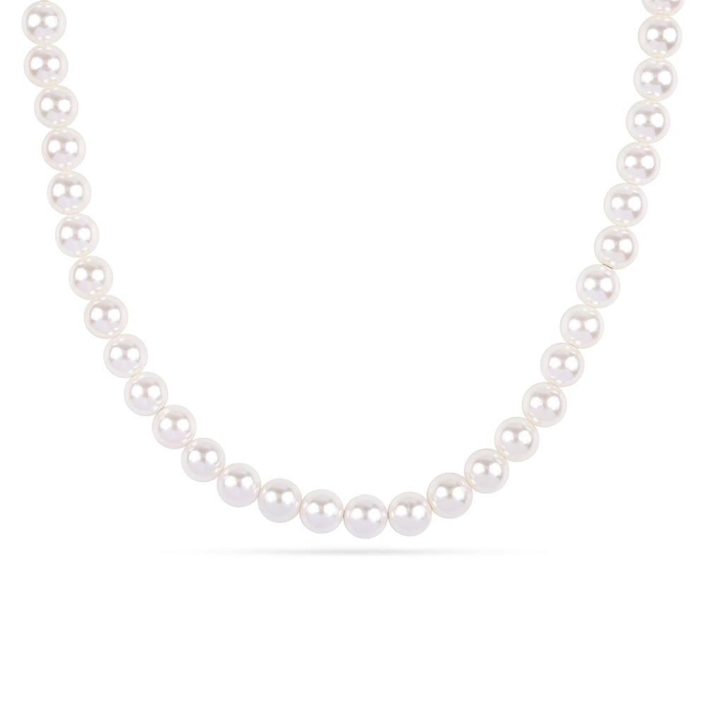 Collar de Oro 9K con Perla blanca de agua dulce