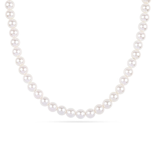 Collar de Oro 9K con Perla blanca de agua dulce