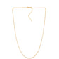 Cadena de Plata Bañada en Oro ( Collar )