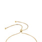 Pulsera de Plata Bañada en Oro con Diamante Rojo y Diamante blanco