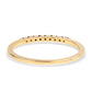 Anillo de Plata Bañada en Oro con Diamante Negro