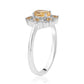 Anillo de Plata con AA Citrino de Brasil