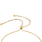 Pulsera de Plata Bañada en Oro con Diamante Negro