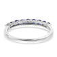 Anillo de Plata con Zafiro Azul Australiano