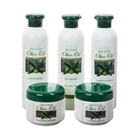 Paquete de piezas de cuidado de la piel con aceite de oliva Bio -Vital