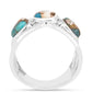 Anillo de Plata con Turquesa Ostra