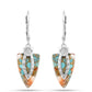 Pendientes de Plata con Turquesa Ostra