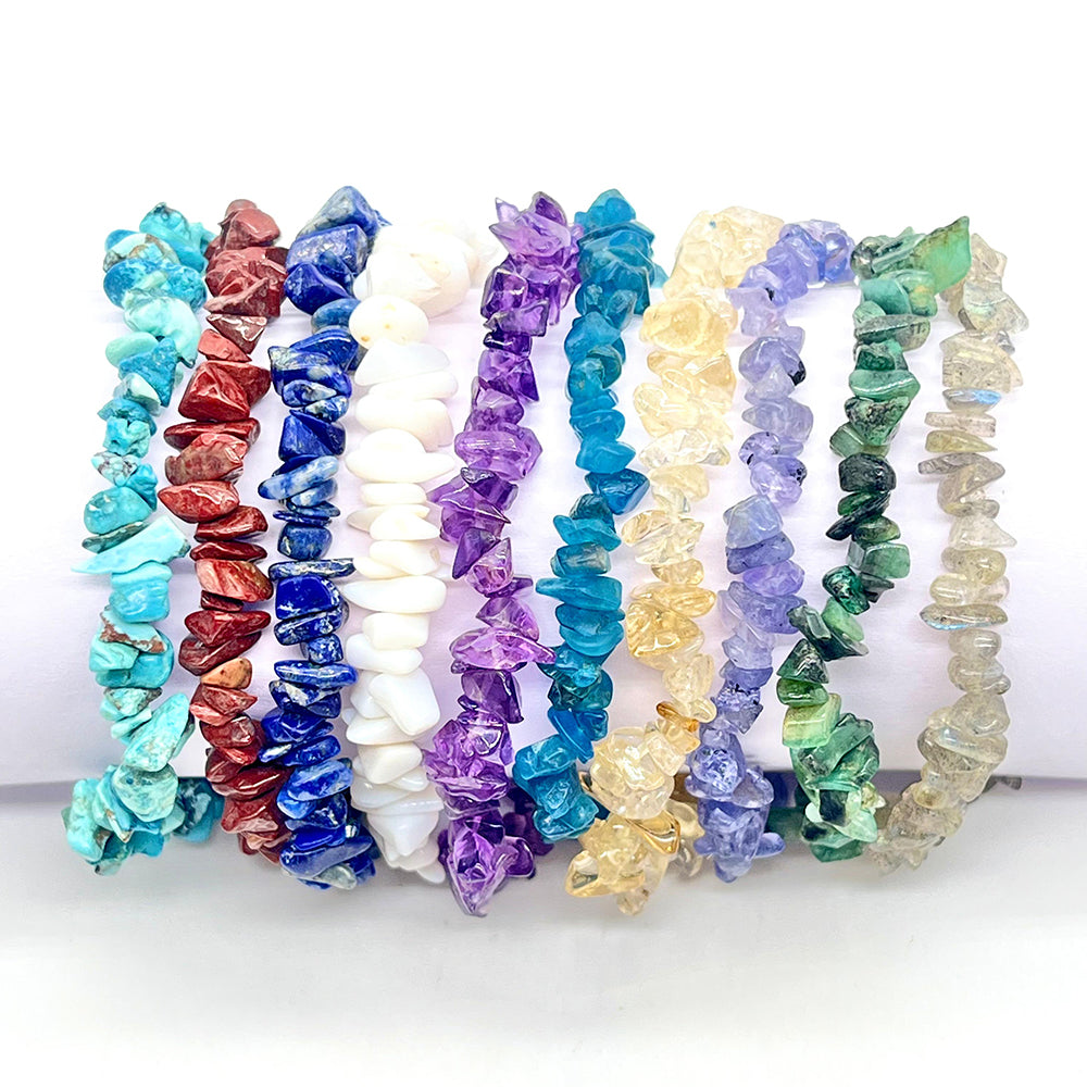 Conjunto Cuenta con Tanzanita y Esmeralda de Brasil ( Pulsera ) 1 