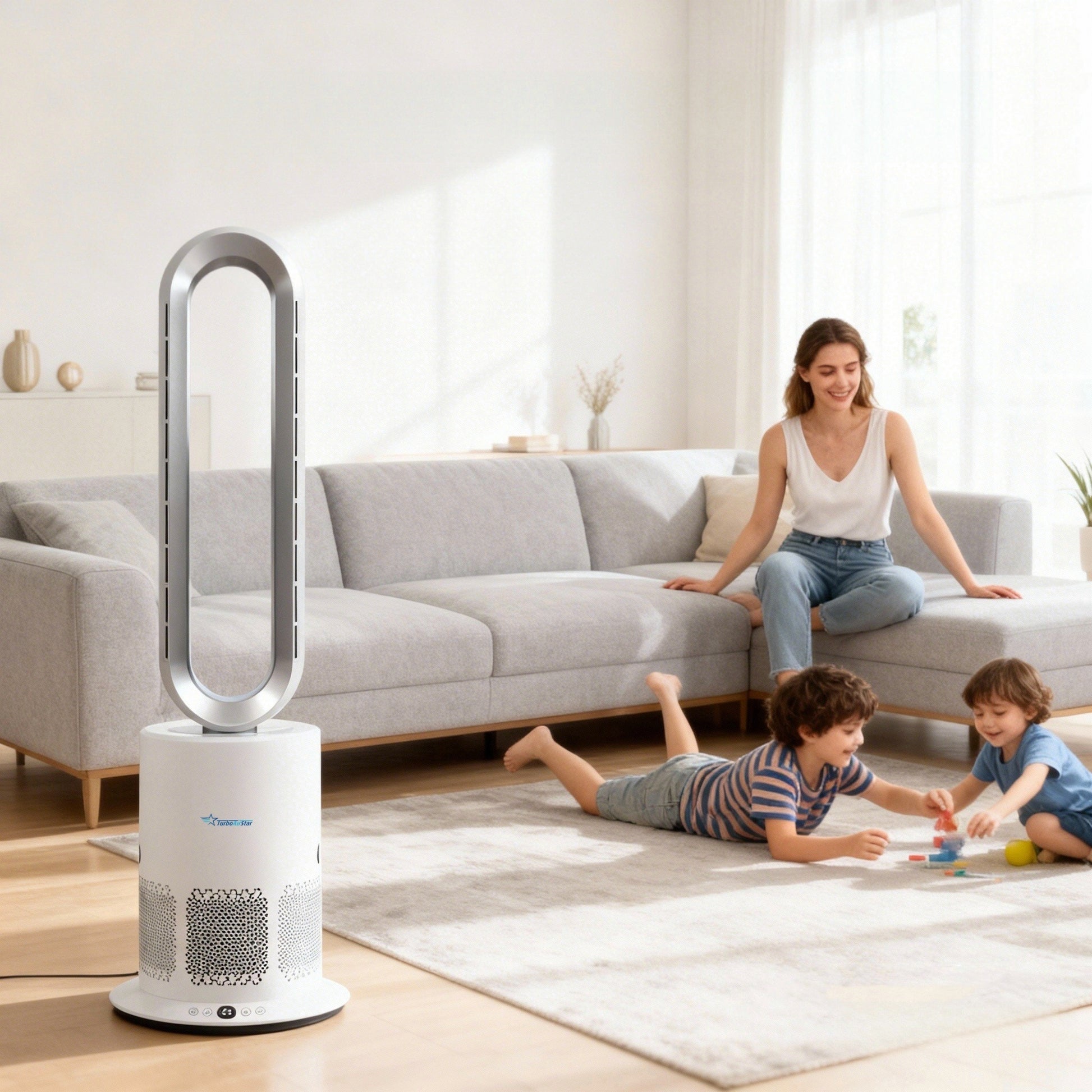 Purificador de aire Turbo Air Star con aire frío o caliente 8 