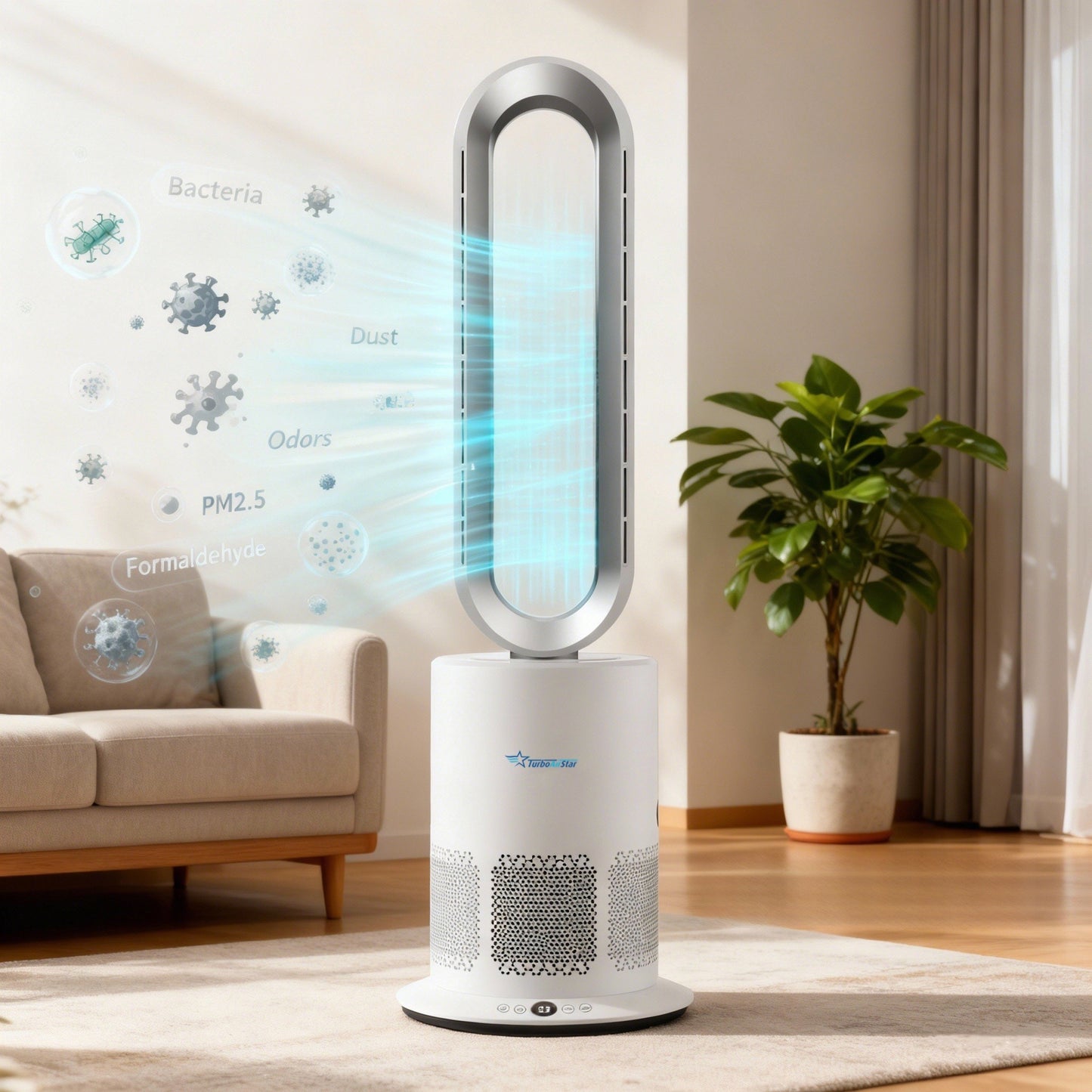 Purificador de aire Turbo Air Star con aire frío o caliente