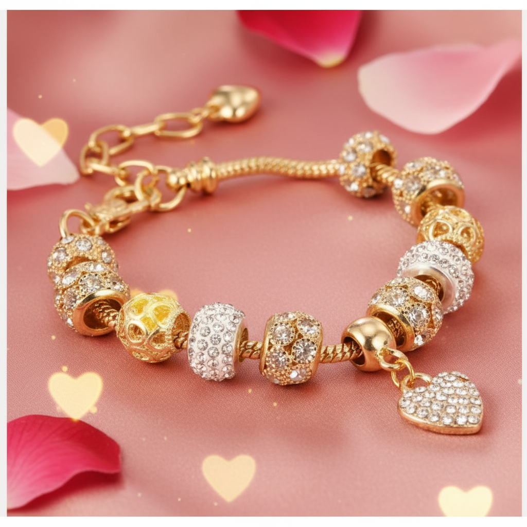 Pulsera de Cristal Regalo de San Valentín – En pedidos superiores a 50 € 1 