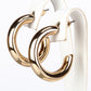 Conjunto de Aleación Bañado en Oro con Perla y Cristal Emporia® Blanco ( Pendientes )