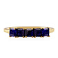 Anillo de Oro 9K con Zafiro de Tailandia