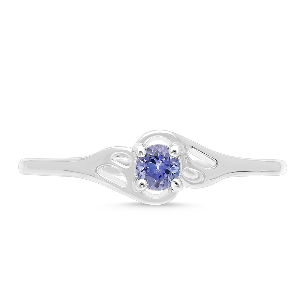 Anillo de Plata con Tanzanita 1 